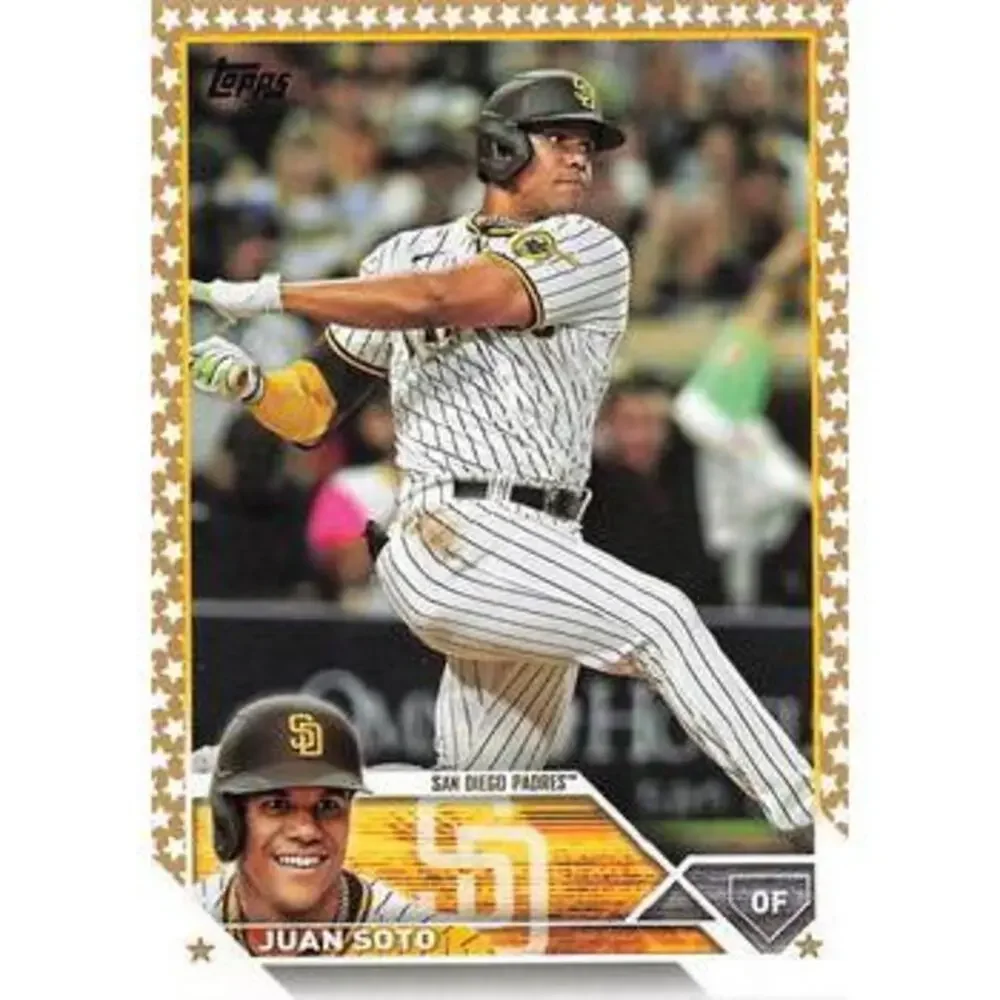2023 Topps Gold Star Juan Soto #1 San Diego Padres